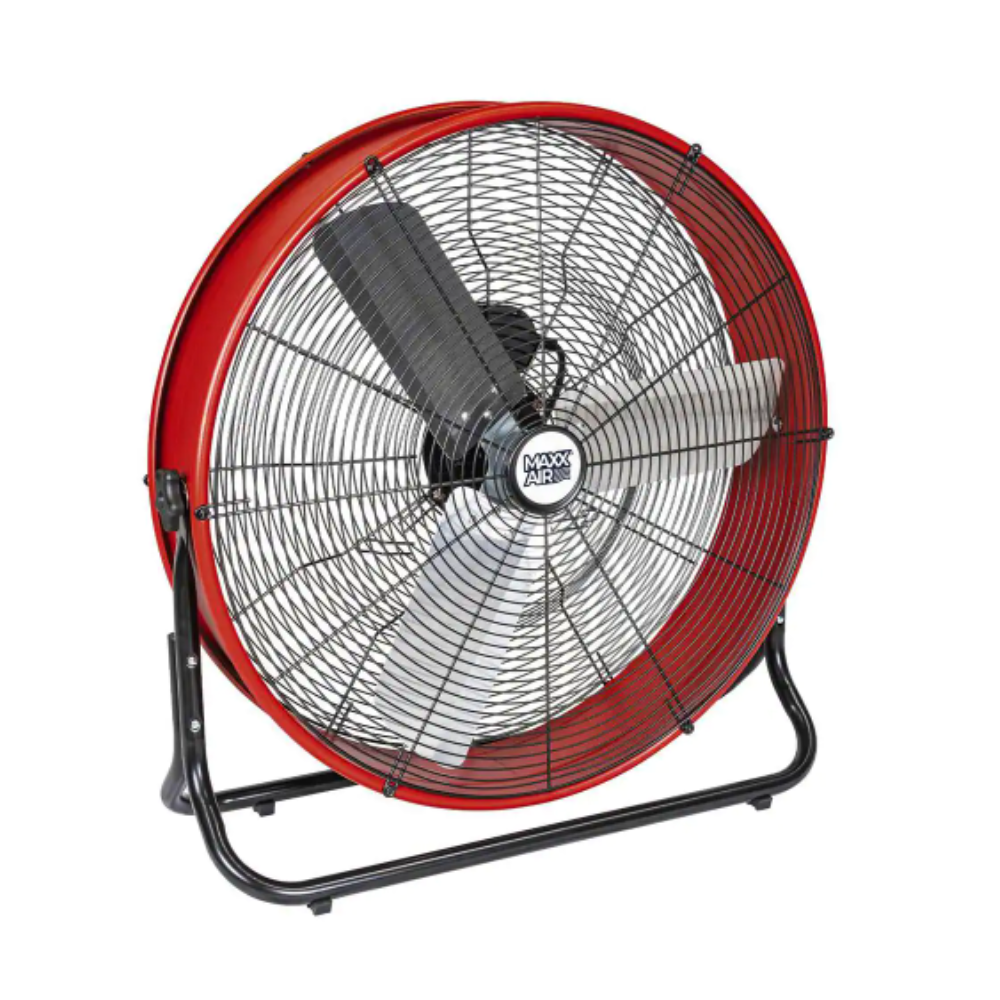 Maxx Air 24 in. 3-Speed Narrow Profile Tilting Direct Drive Drum Fan