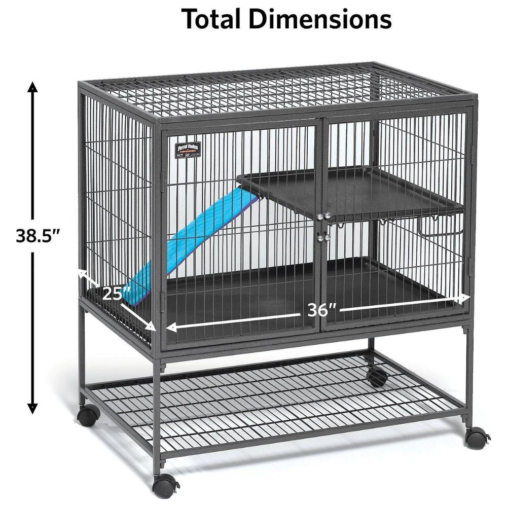 MidWest Ferret Nation Deluxe Ferret Cage. Single Story
