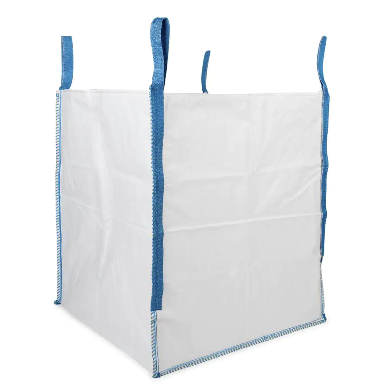 Halsted 200 Gal. Heavy-Duty White Builder-s Bulk Bag Outdoor Polypropylene Construction Trash Bag (10-Pack)