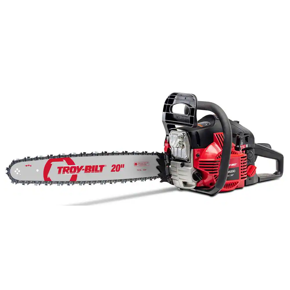 Troy-Bilt  20 in. 46 cc Gas 2-Cycle Chainsaw With Automatic Chain Oiler And Case