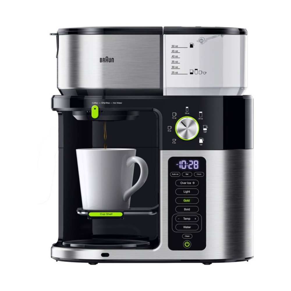 Braun Stainless Steel 10 Cup Drip Coffee Maker