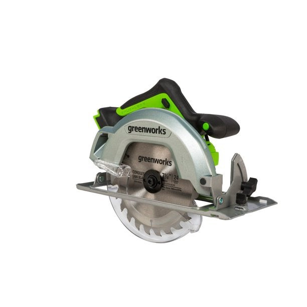 Greenworks 24V 7-1/4-Inch Brushless Circular Saw. Battery Not Included
