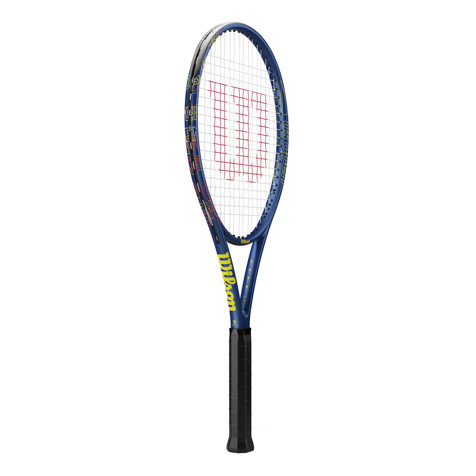 Wilson US Open GS 105″ Adult Tennis Racket - Blue. Grip Size 3 - 4 3/8″. 10.76 oz Strung