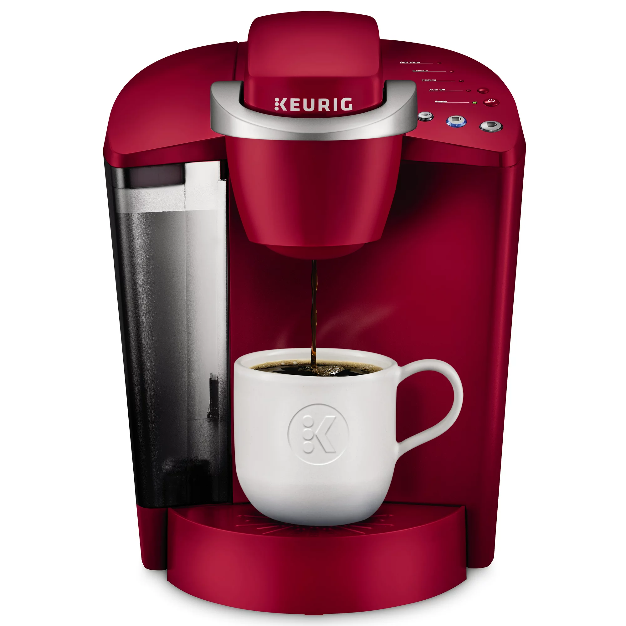 Keurig K-Classic Single Serve K-Cup Pod Coffee Maker. Rhubarb Red