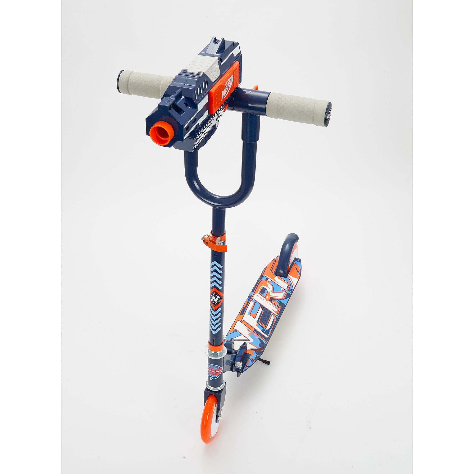 Nerf Blaster Scooter 2.0. Shoots Nerf Darts. 2 Wheels. Outdoor Fun. for Boys and Girls Ages 8+