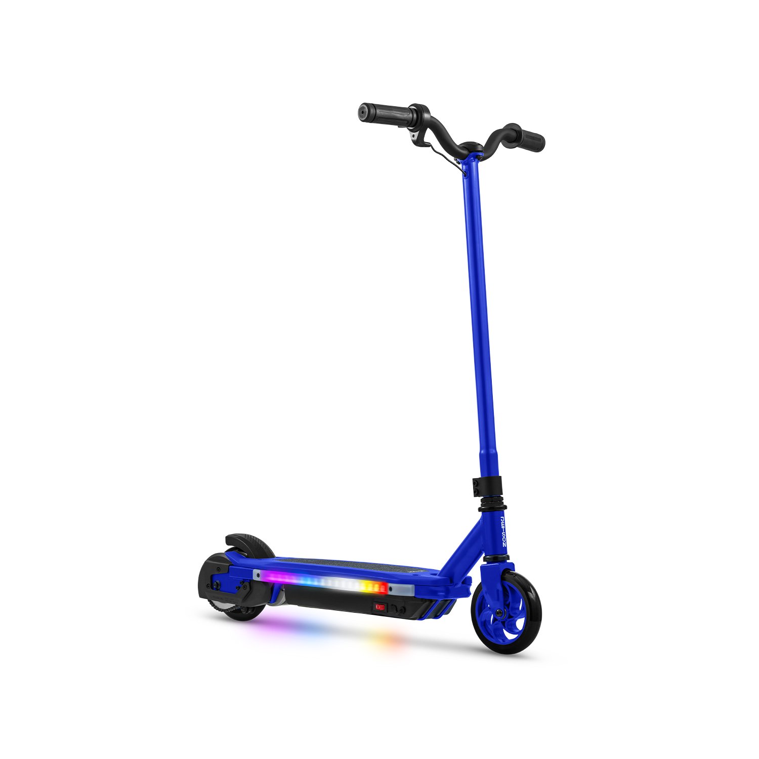 Jetson Echo X Kids Electric Scooter Lava LED Light-Up Deck. Thumb Throttle. 80-Watt Motor. Ages 8+. Blue