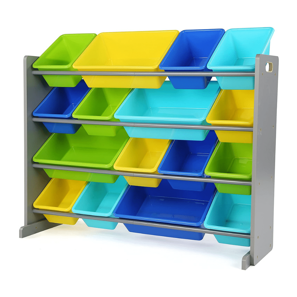 Humble Crew Extra-Large Toy Organizer. 16 Storage Bins