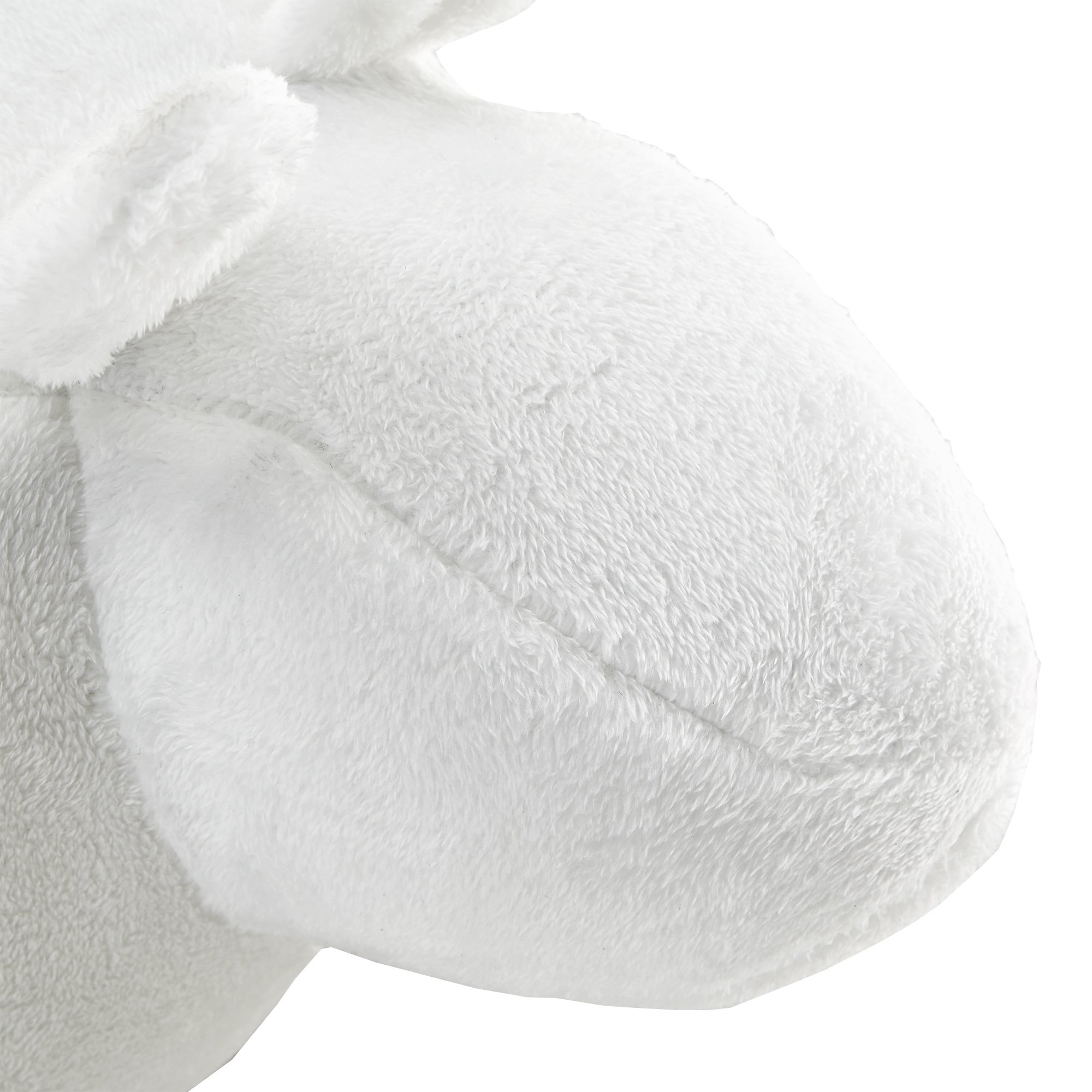 Weston Home Nieuwe Rabbit Kids Ottoman. White Rabbit