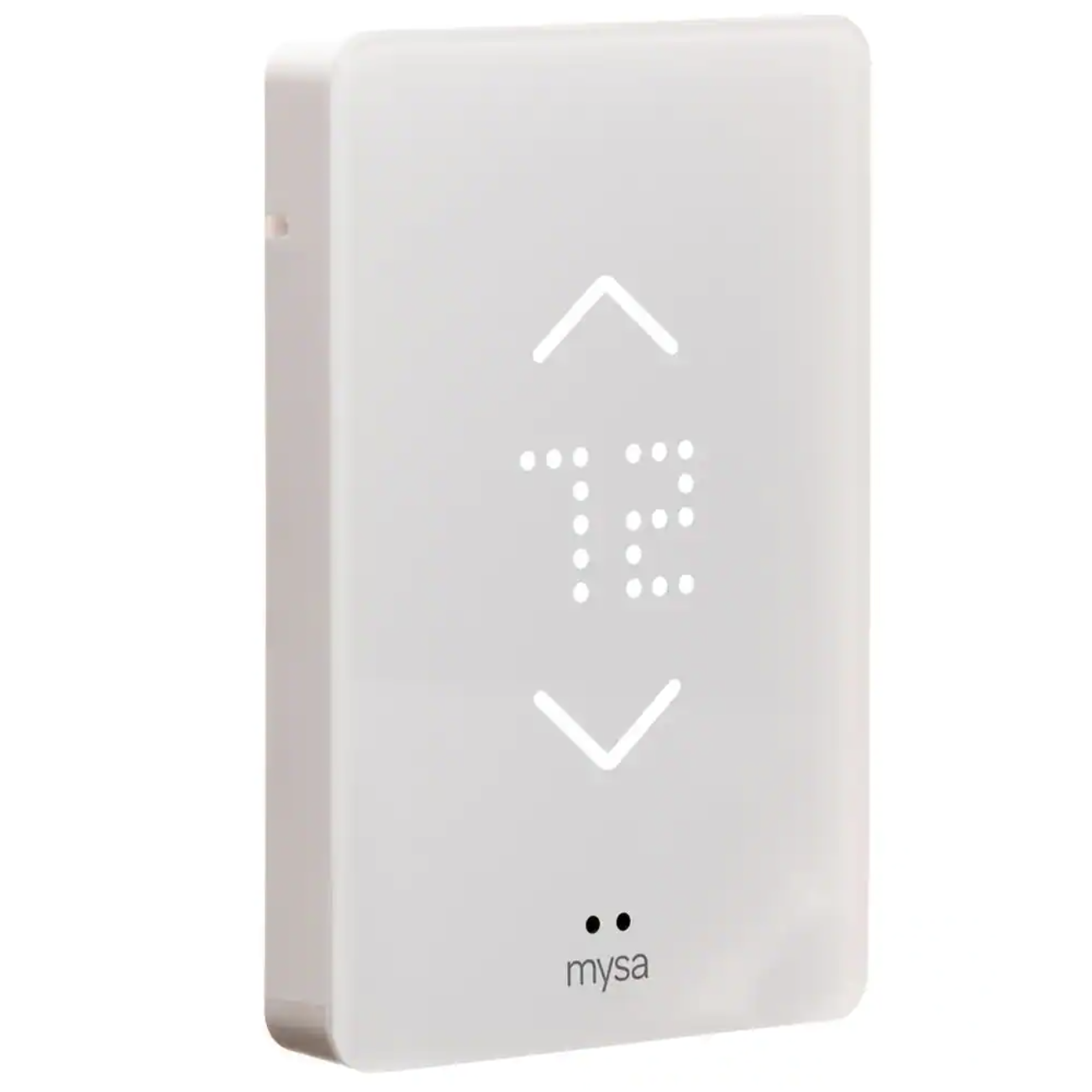 Mysa 7-Day Smart Programmable Thermostat for Electric-In-Floor Heaters. White