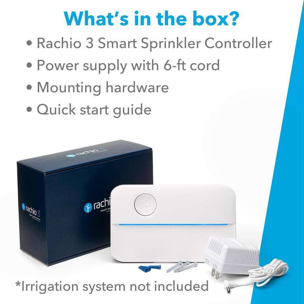 Rachio R3 Smart Sprinkler Controller. 8 Zone