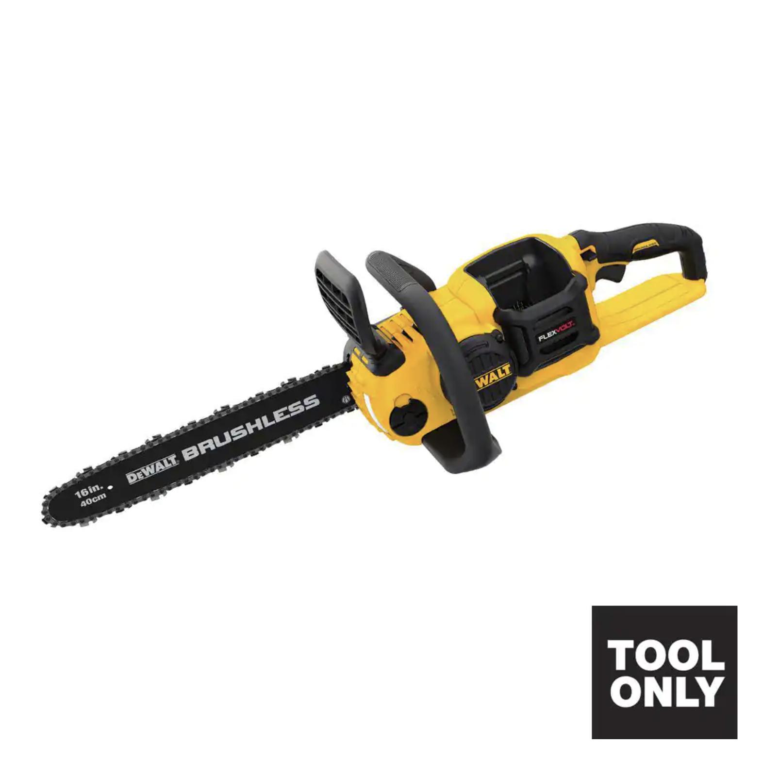 Dewalt 60V Max 16in. Brushless Cordless Battery Powered Chainsaw. Tool Only (DCCS670B)