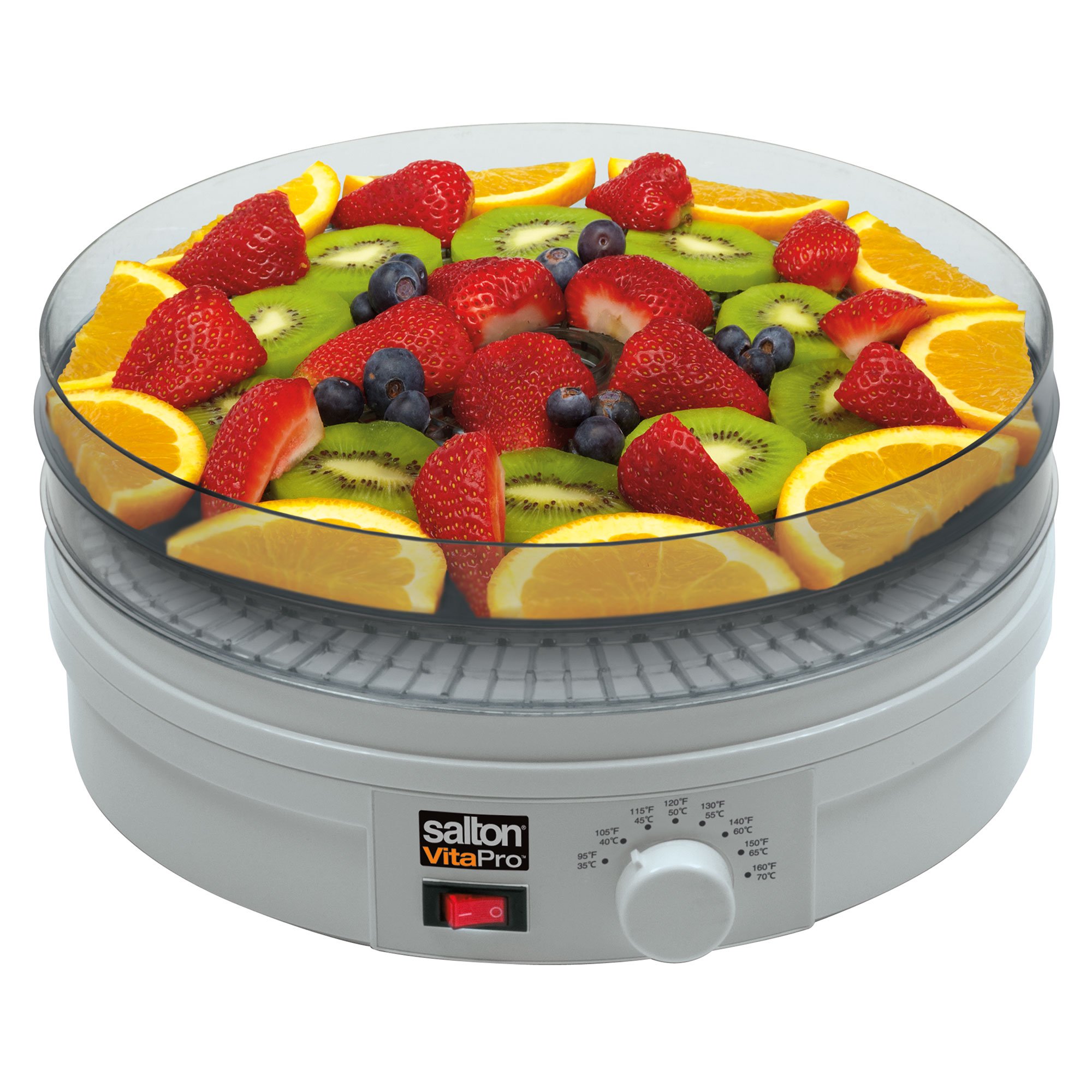 Salton DH1454 Food Dehydrator. White