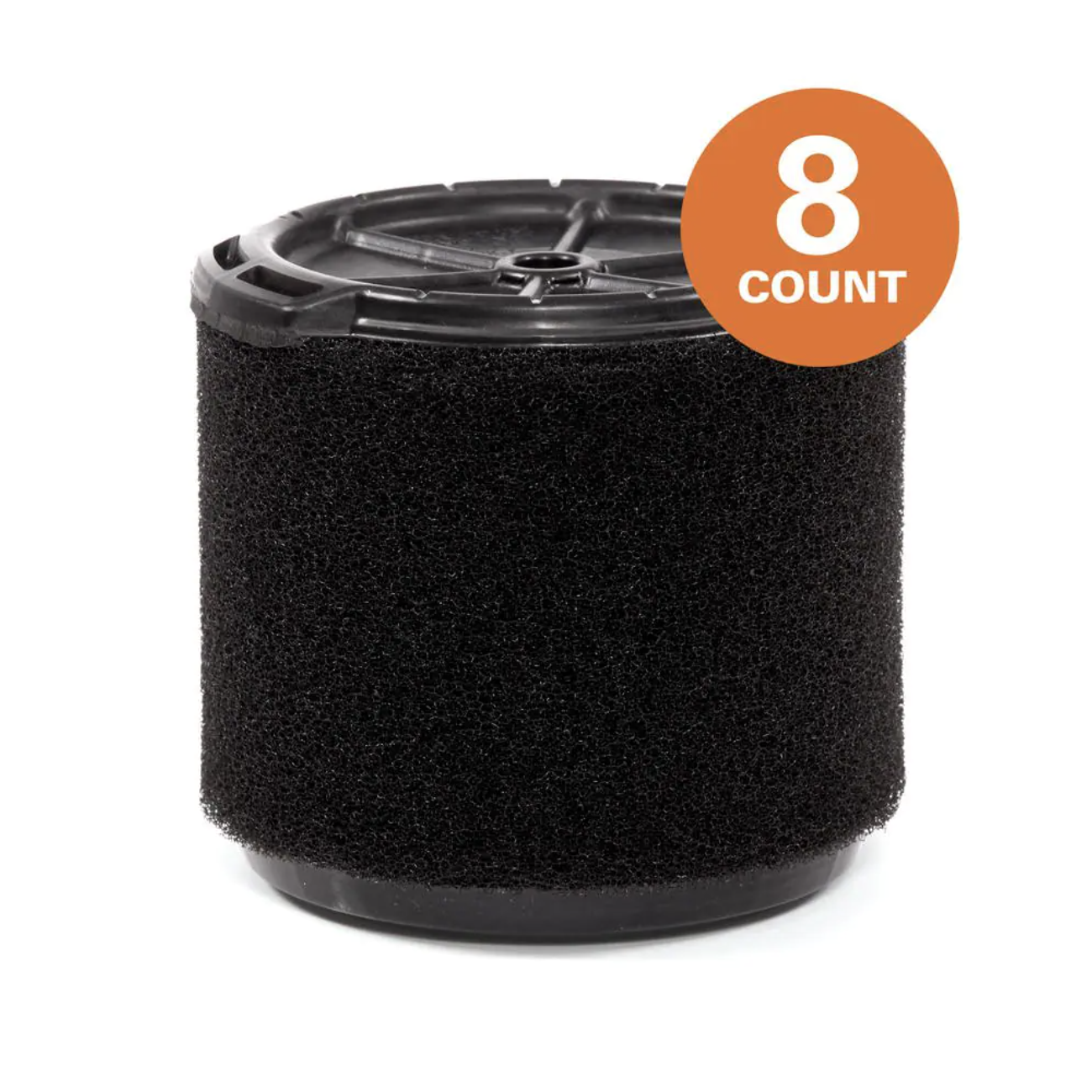 8-Packs - Ridgid Wet Application Foam Filter For 3 To 4.5 Gallon Ridgid Wet/dry Shop Vacuums