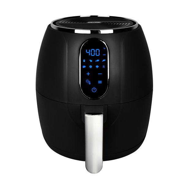 Kalorik 3.2 Quart Touch Screen Air Fryer Black With 8 Presets. FT 47859 BK