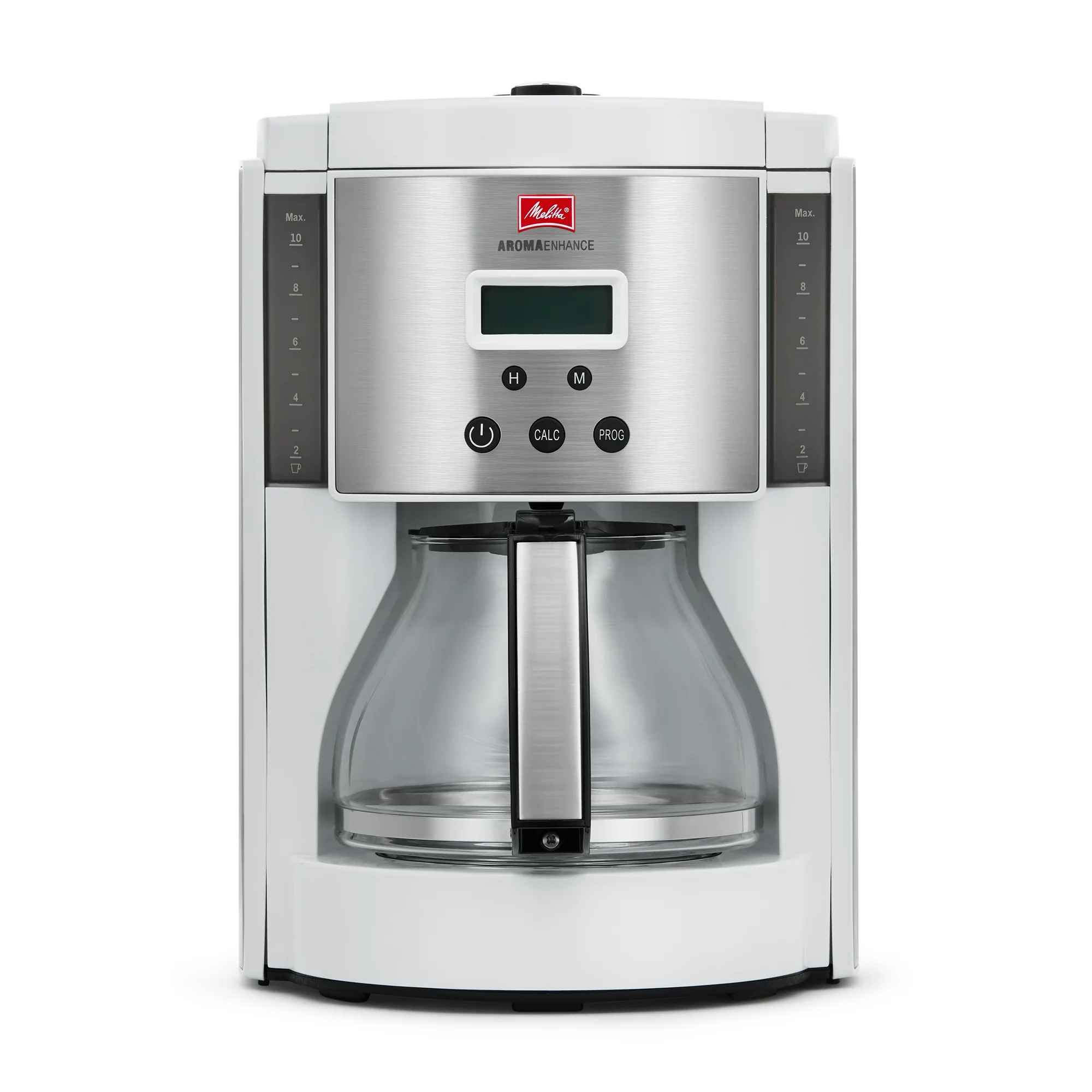 Melitta Aroma Enhance Drip Coffee Maker - Makes 10 Cups - White