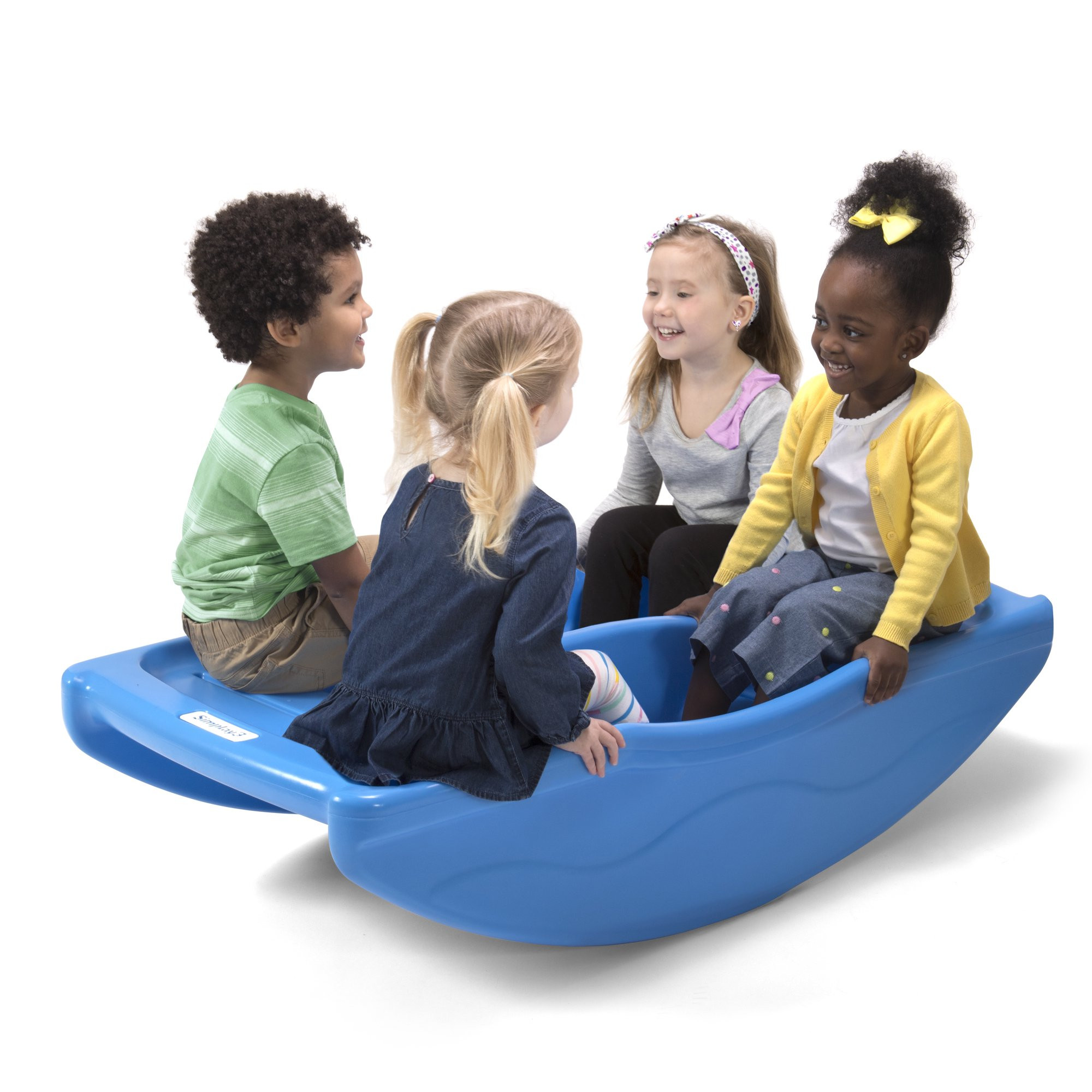 Simplay3 Rocking Bridge Teeter Totter and Bridge for Toddlers