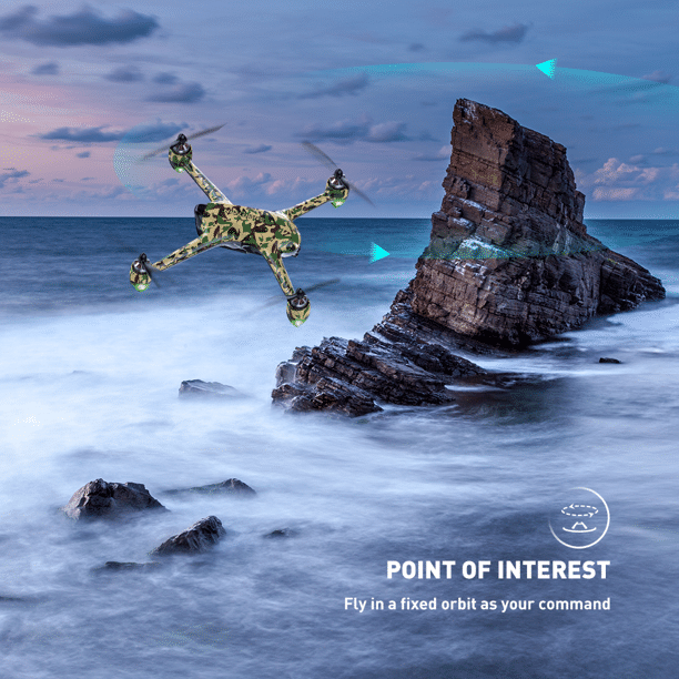 Snaptain SP700 GPS Drone. 4K Camera Live Video. Brushless Motor. 5G WiFi FPV RC Drone For Adult