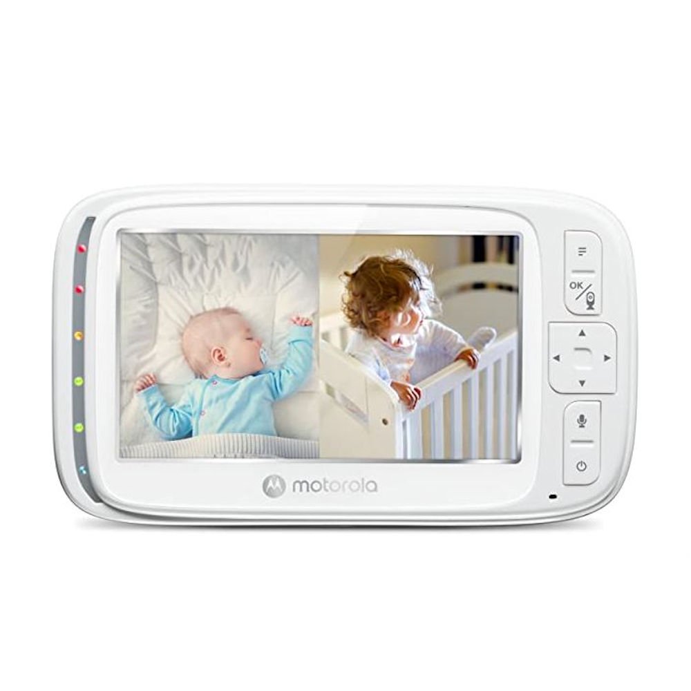 Motorola VM75-2 5-Inch Video Baby Monitor. Two Camera Pack