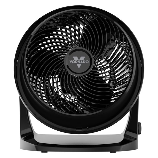 Vornado 62 Whole Room Air Circulator Fan With 3 Speeds. Black