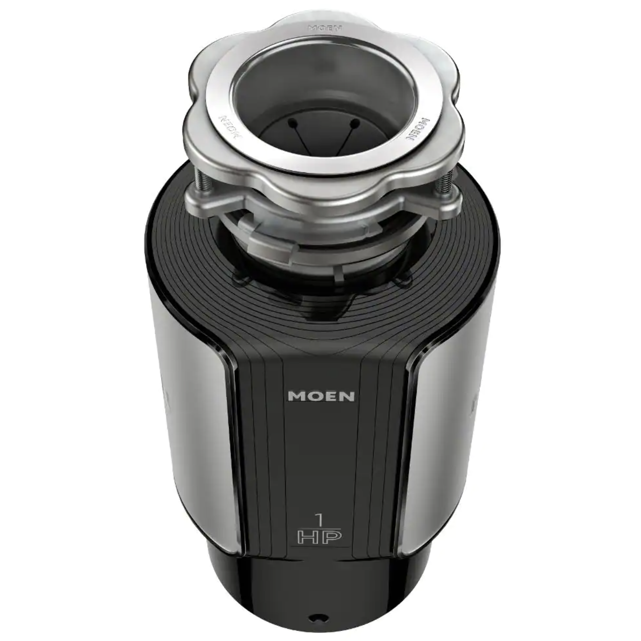 Moen Chef Series 1 HP Continuous Feed Garbage Disposal with Sound Reduction and Universal Mount (GX100C)