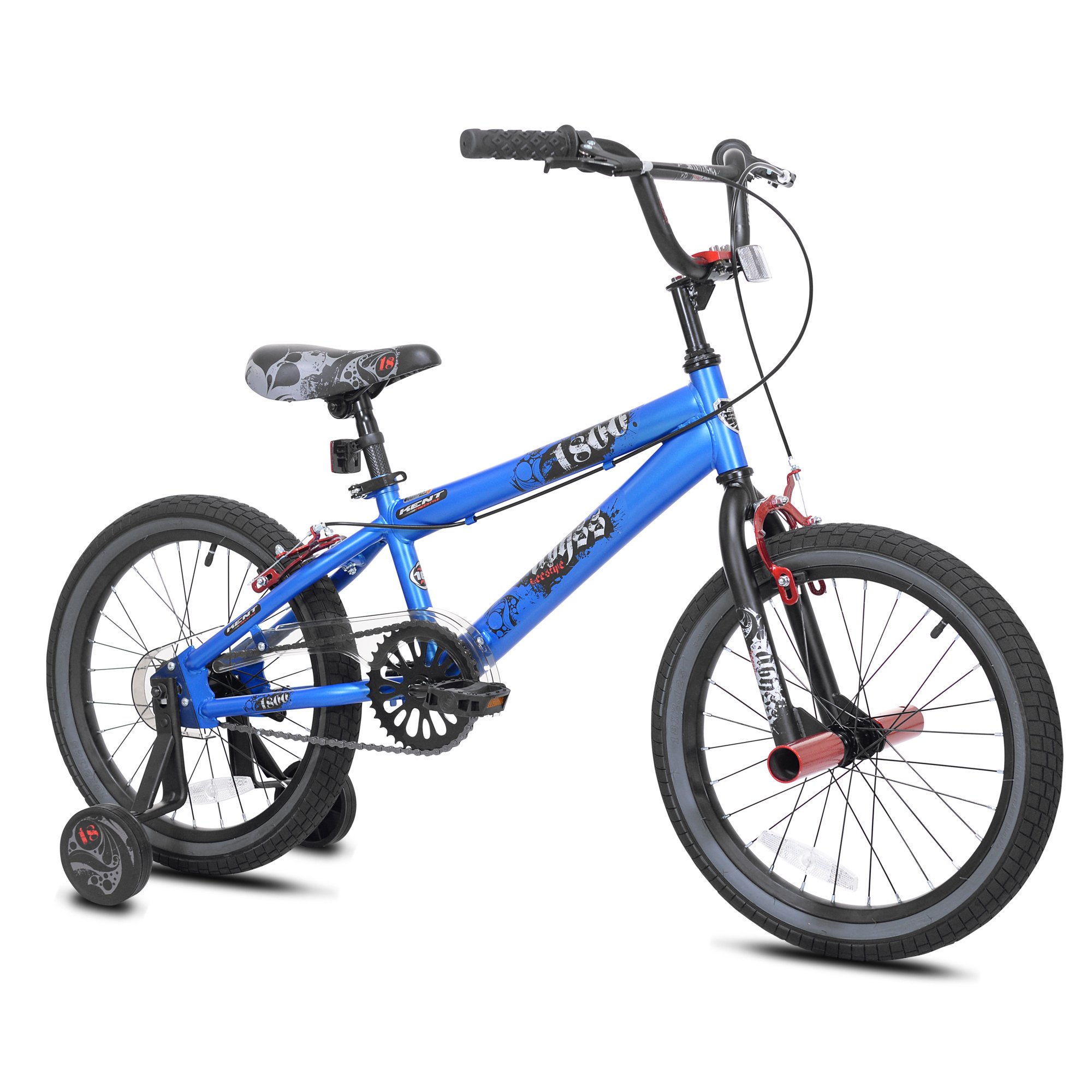 Kent 18 In. Abyss Boy-s Freestyle BMX Bicycle. Blue