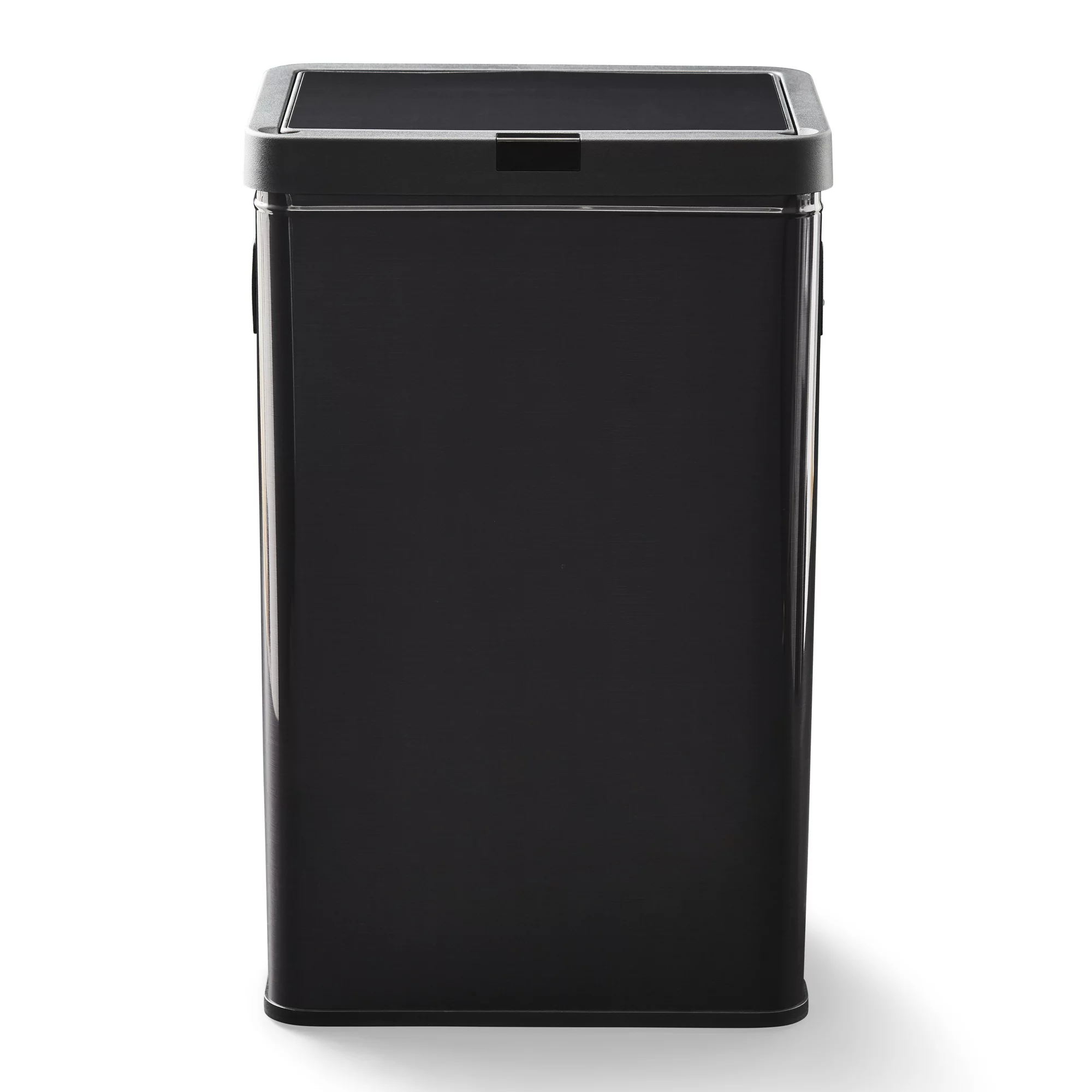 Better Homes & Gardens 13.7 Gal Stainless Steel Touchless Kitchen Garbage Can. Black