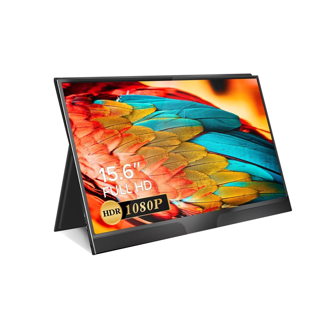 Uperfect 156AA15 Portable Monitor. 15.6 Inch 1080P FHD USB-C HDMI Computer Gaming Monitor HDR IPS Display Screen w/Speakers