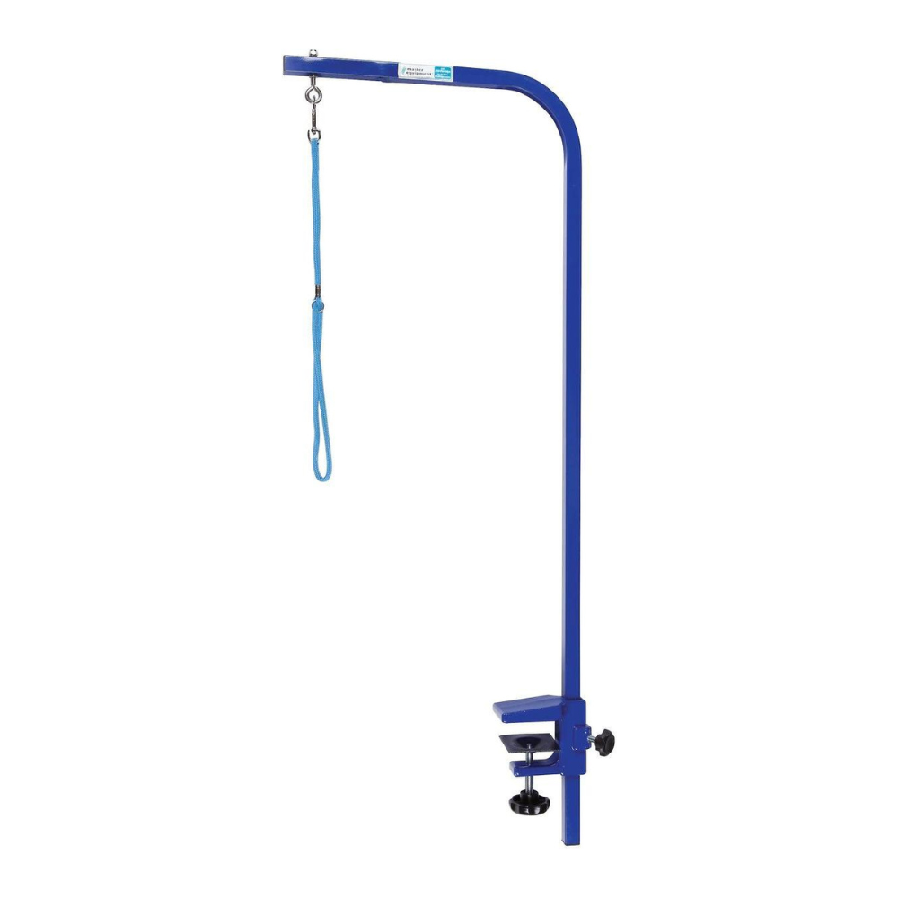 Master Equipment Color Dog Grooming Arm With Clamp. Blue
