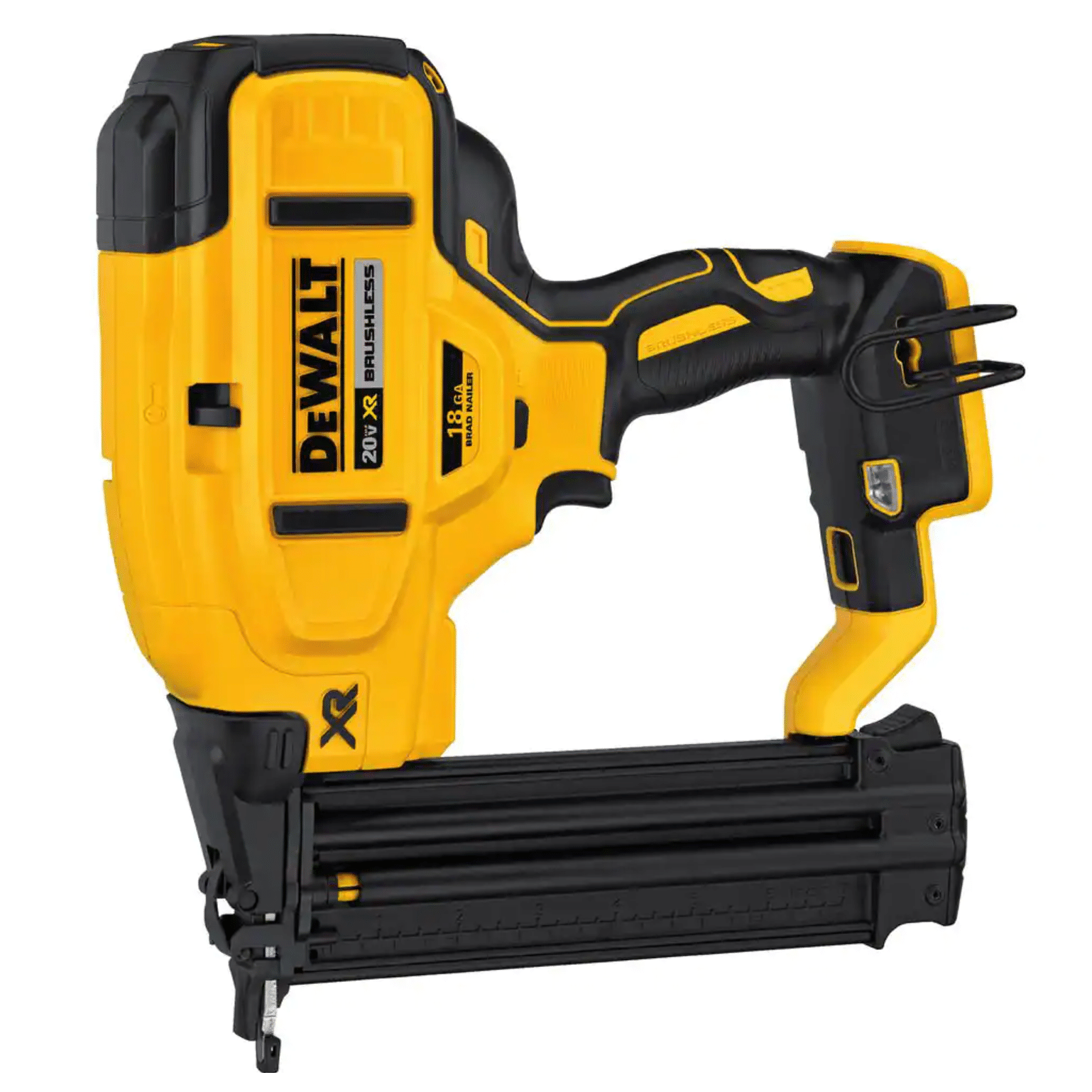 Dewalt 20-Volt MAX XR Lithium-Ion Cordless 18-Gauge Brad Nailer. Tool-Only (DCN680B)