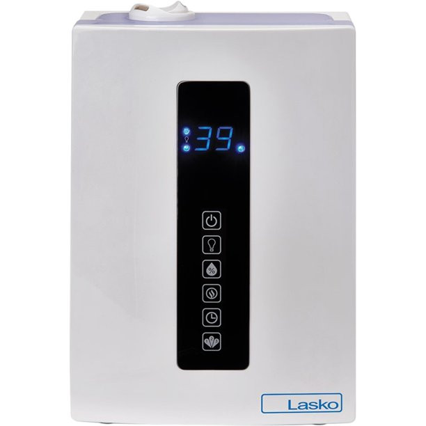 Lasko Quiet Ultrasonic Digital Warm and Cool Mist Humidifier. UH300. White