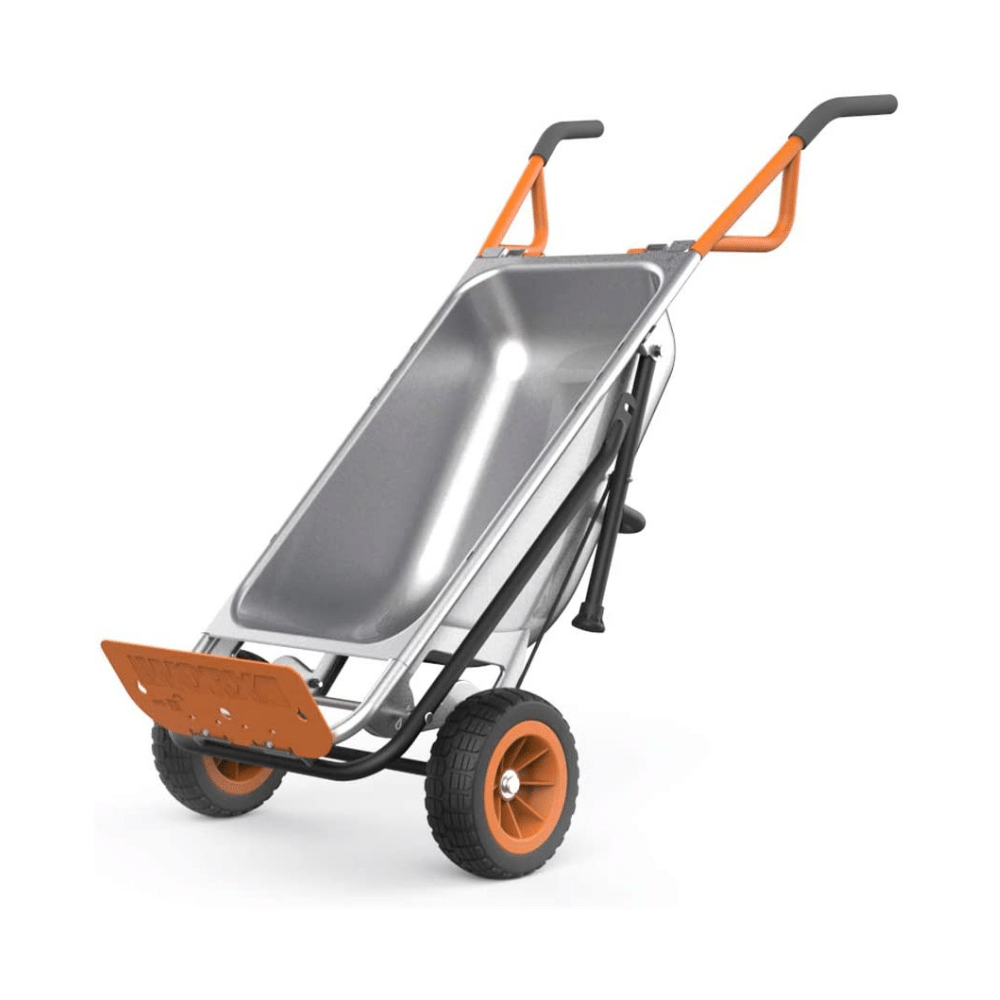Worx WG050 Aerocart 8-in-1 Yard Cart / Wheelbarrow / Dolly