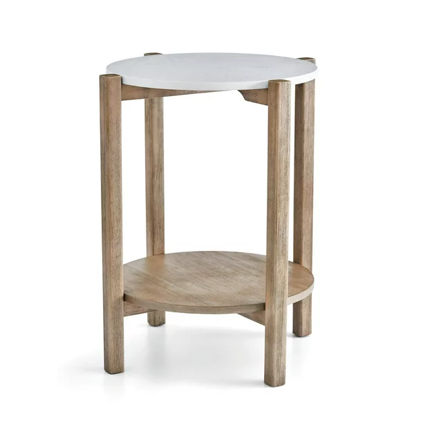 Better Homes & Gardens Round Marble End Table