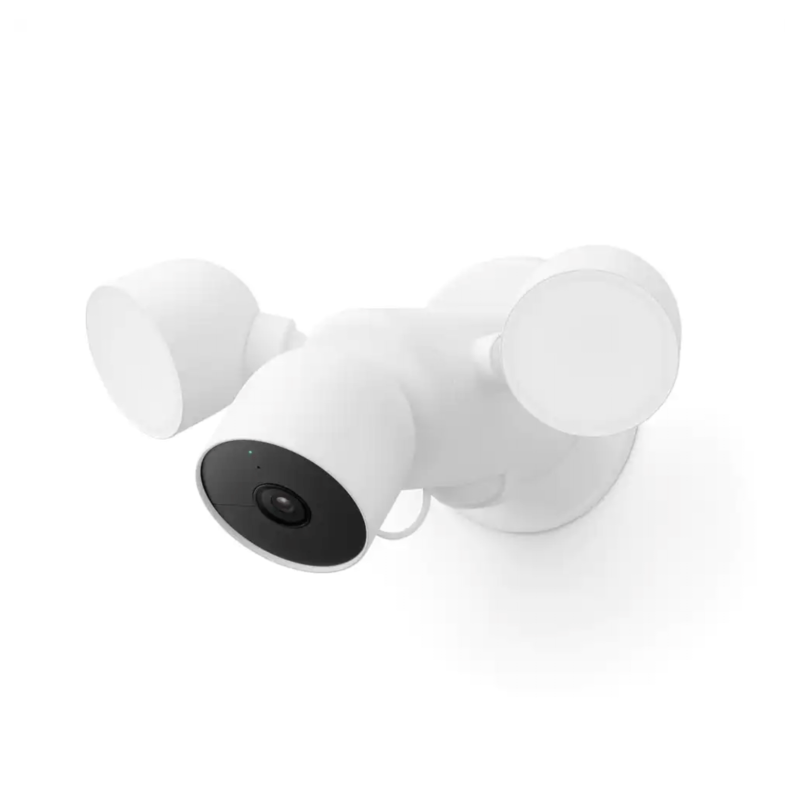 Google Nest Cam with Floodlight. Wired Outdoor Smart Home Security Camera (GA02411-US)