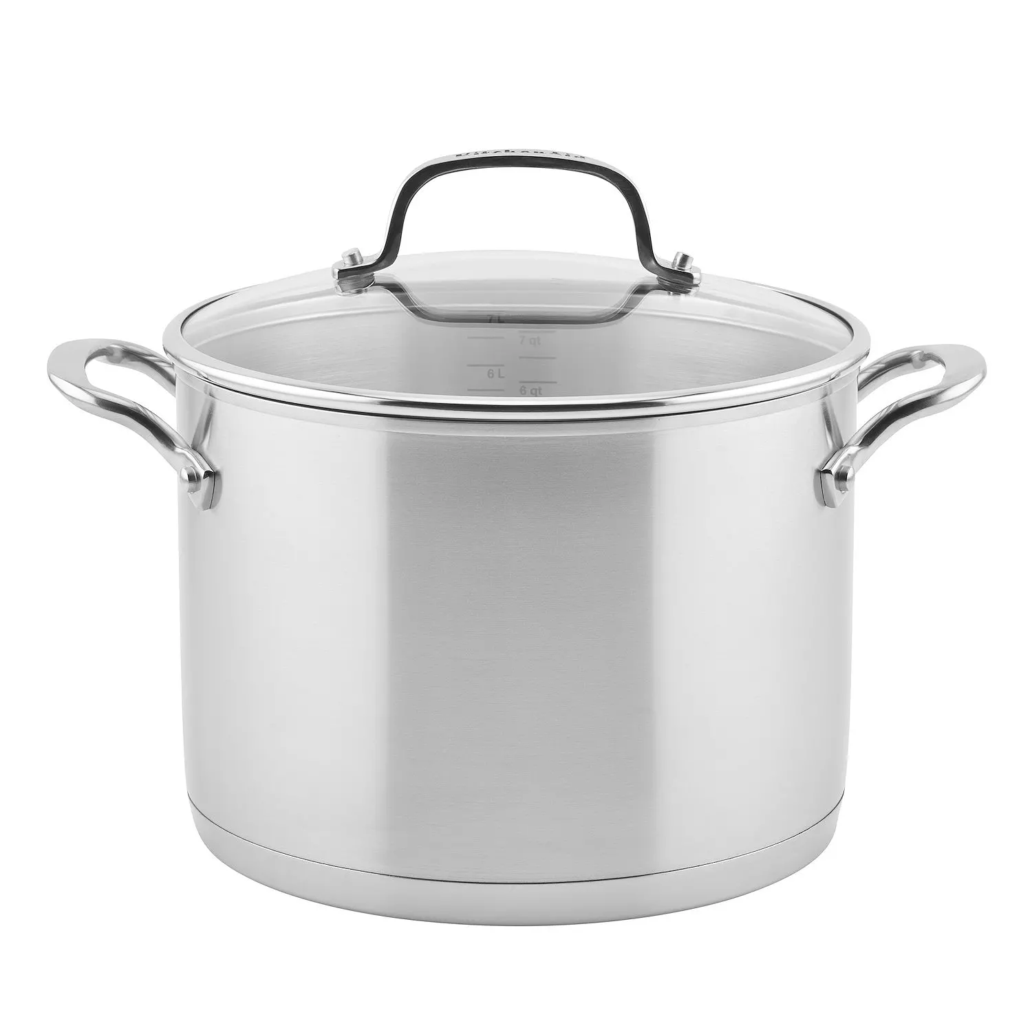 KitchenAid 3-Ply 8-qt. Stainless Steel Stockpot with Lid