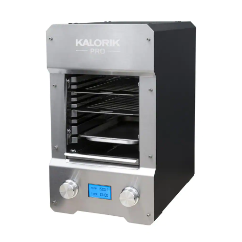 Kalorik Pro 1500 Stainless Steel Electric Steakhouse Indoor Grill