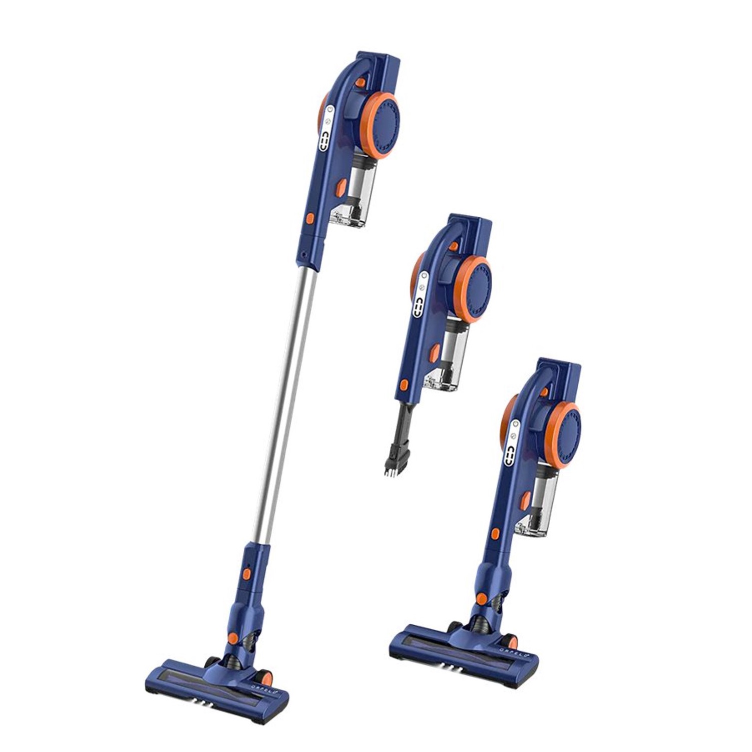 Orfeld Cordless Vacuum 18000pa Stick Vacuum 4-in-1 Up to 50 Minutes Runtime