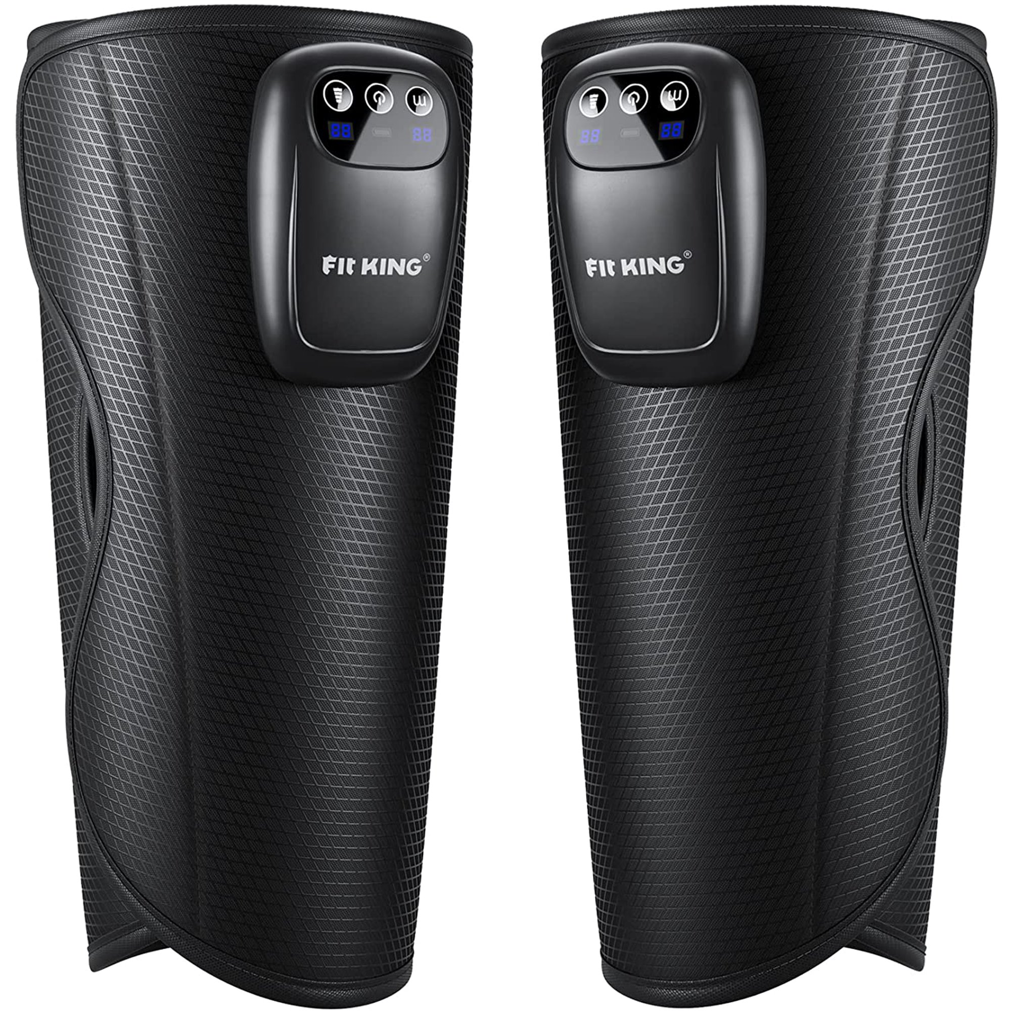 Fit King Cordless Leg Massager for Circulation Calf Massager with 3 Modes 3 Intensities (FT-058A)