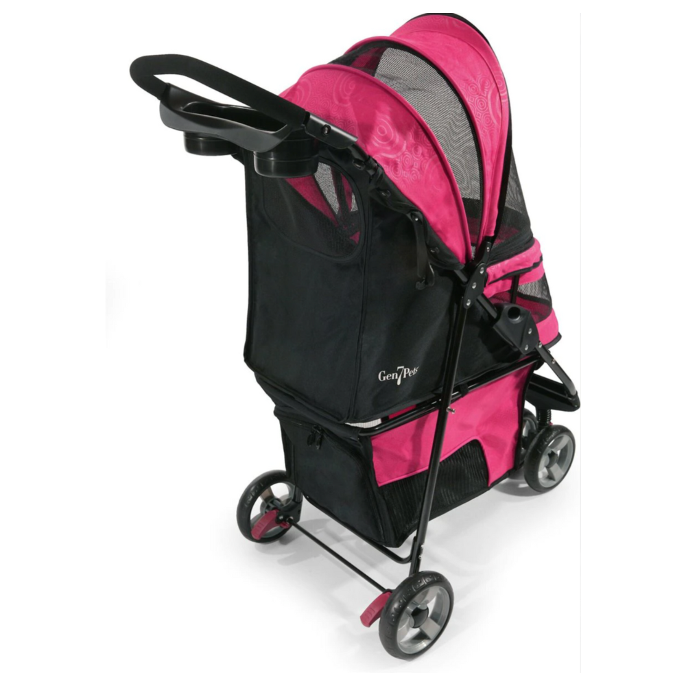 Gen7Pets Regal Plus Pet Stroller. Raspberry Sorbet