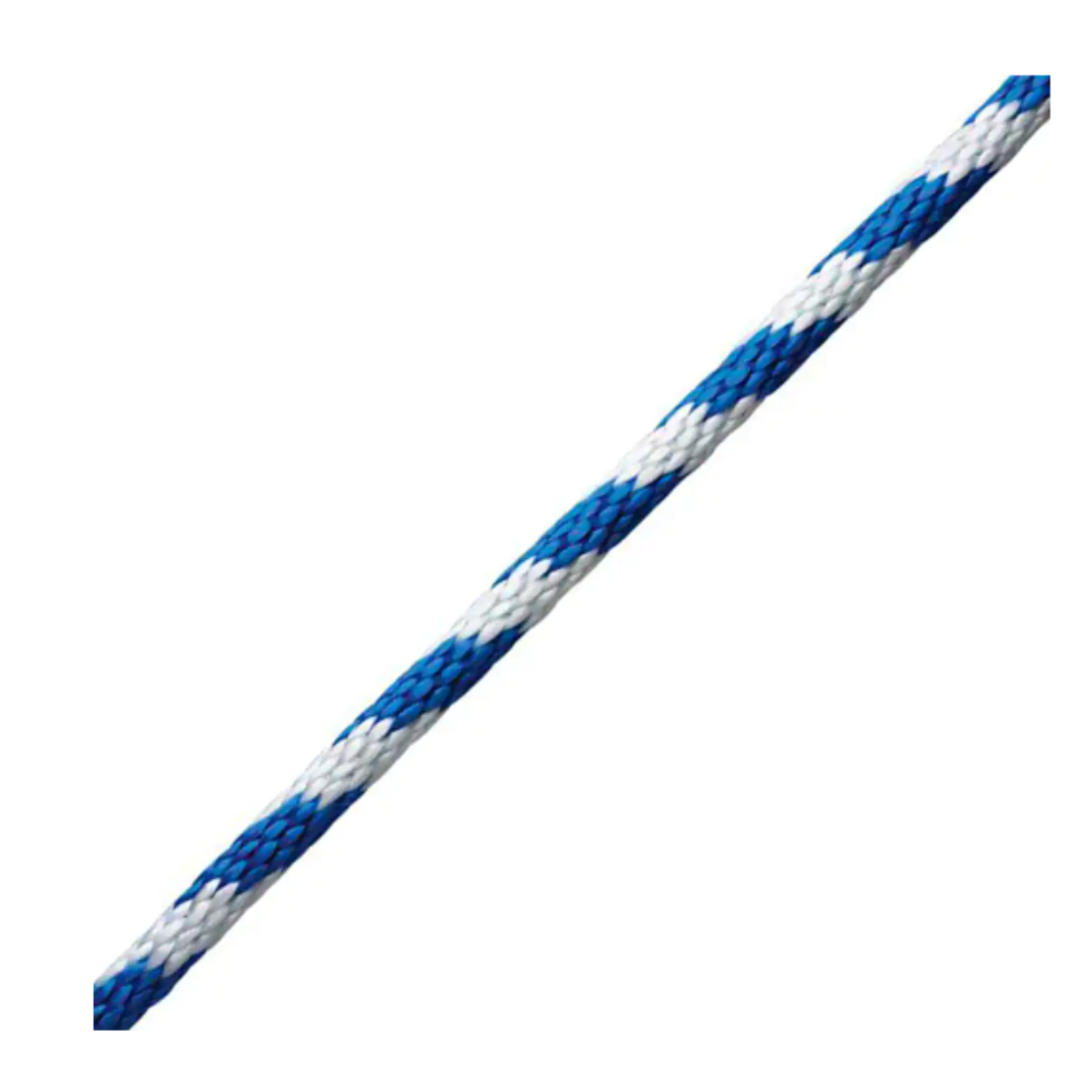 Everbilt 5/8 in. x 200 ft. Polypropylene Solid Braid Rope. Blue and White