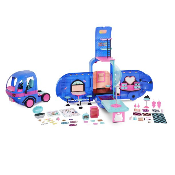 L.O.L. Surprise! 4-in-1 Glamper Doll Playset. 55 Pieces