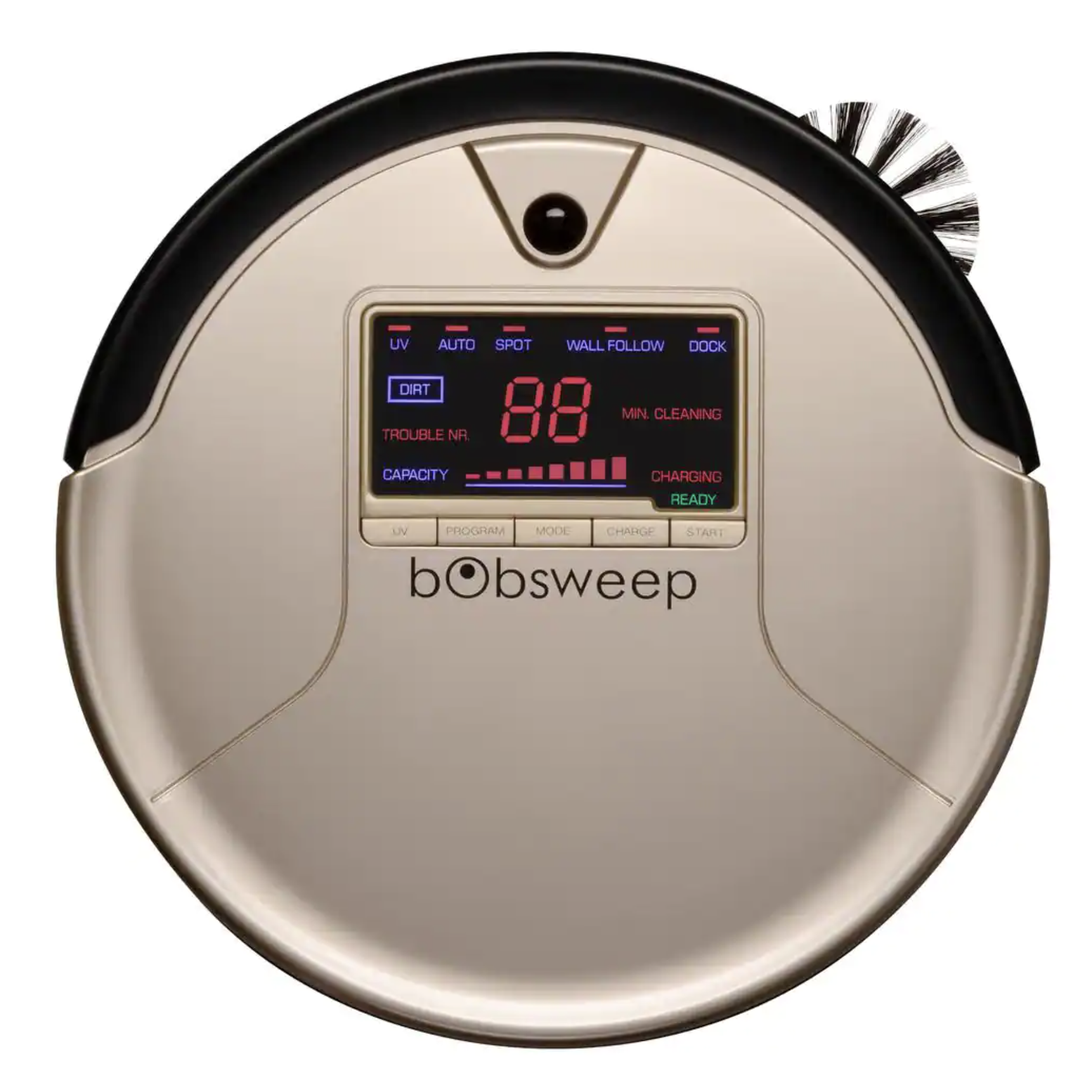 bObsweep PetHair Robotic Vacuum Cleaner and Mop. Champagne (WP460011CH)