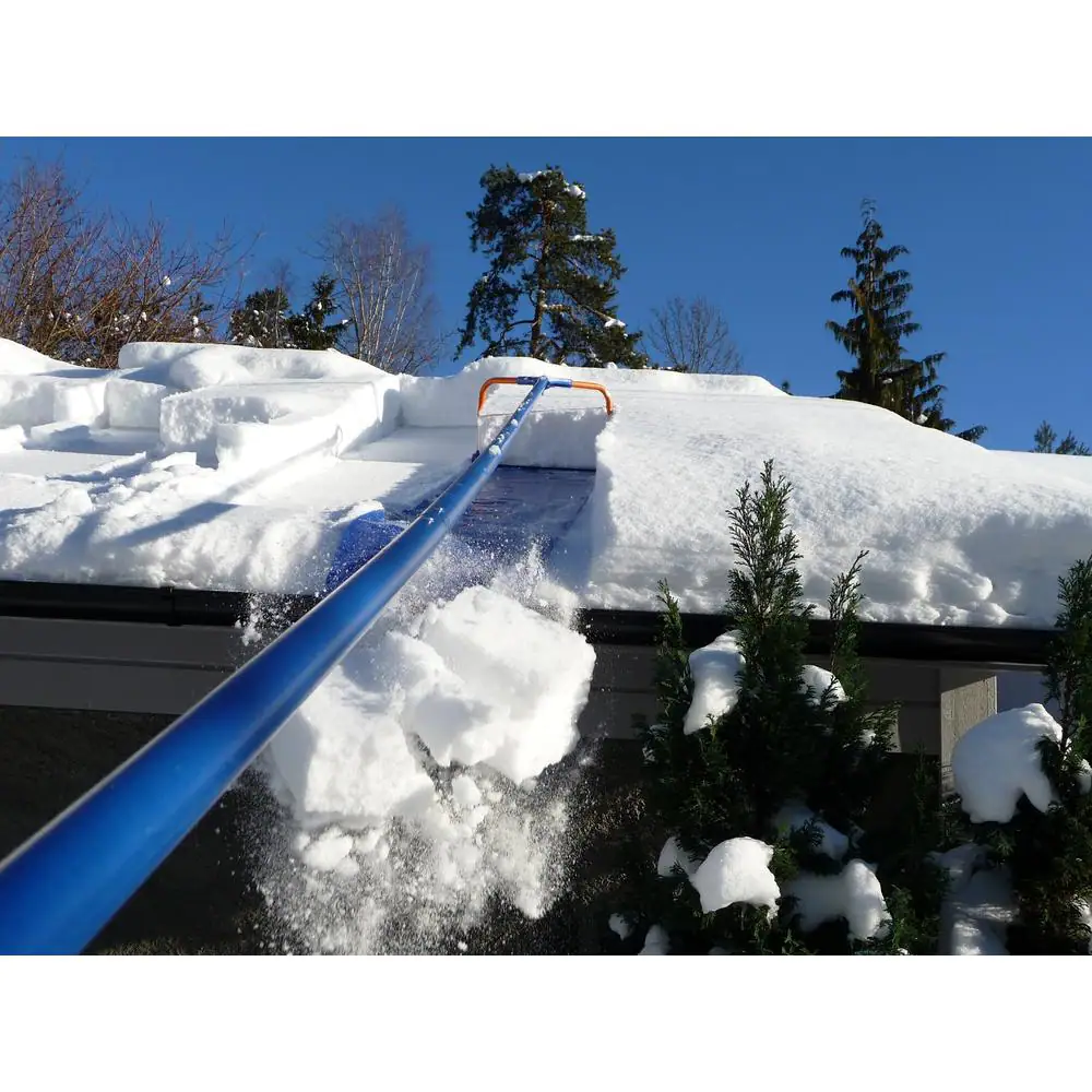 Avalanche 186 in. Fiberglass Handle Roof Snow Removal System