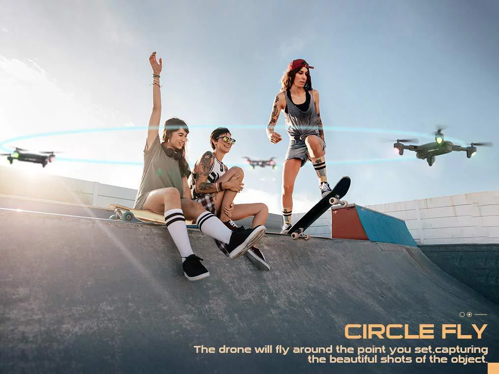 Snaptain SP500 GPS FPV Drone with 2K Camera Live Video for Beginners