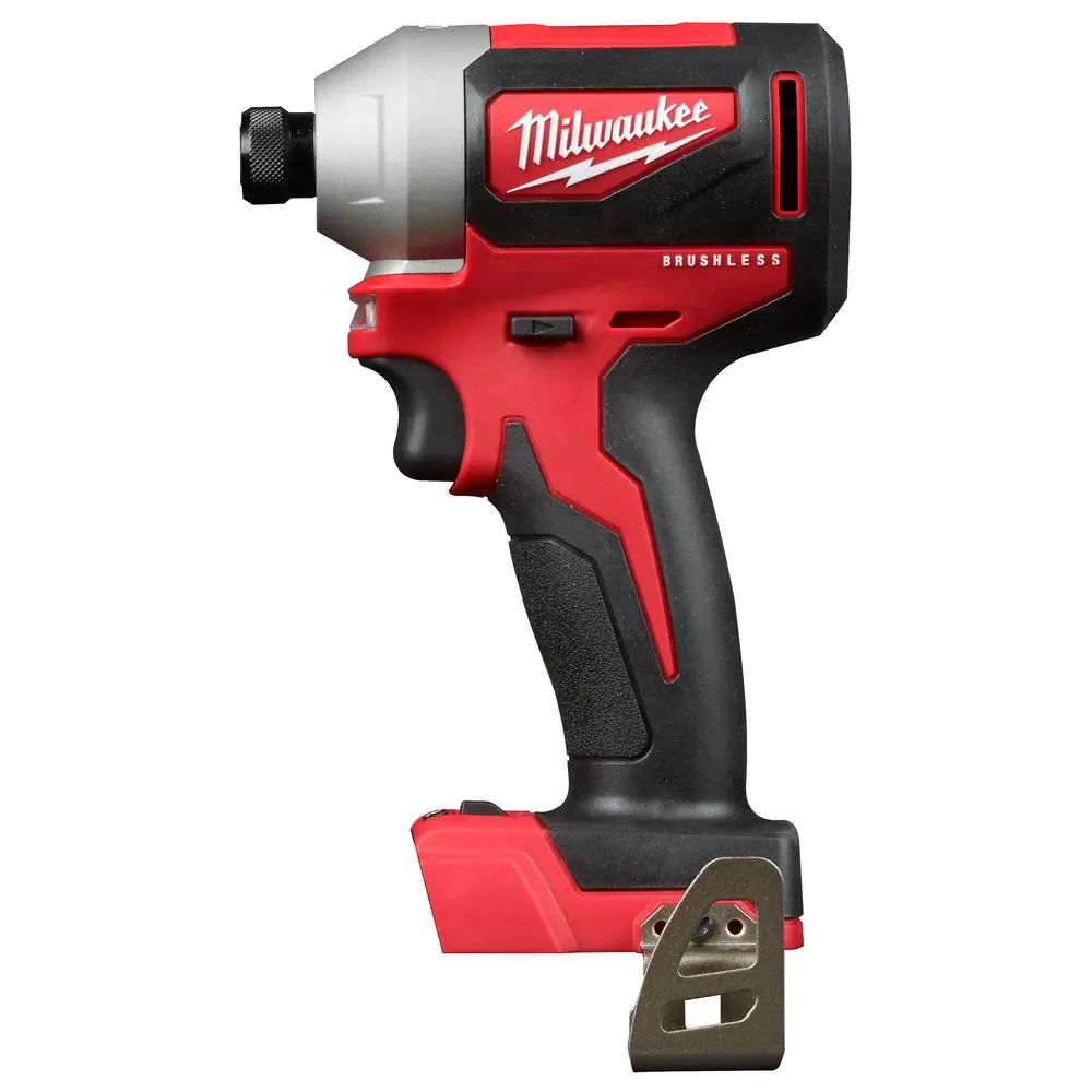 Milwaukee M18 18V Lithium-Ion Brushless Cordless 1/4 in. Impact Driver with 3-Speeds (Tool-Only)