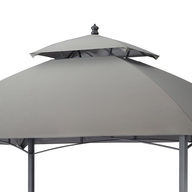 Mainstays Ledger 5′ x 8′ Outdoor Grill Gazebo with Canopy Top