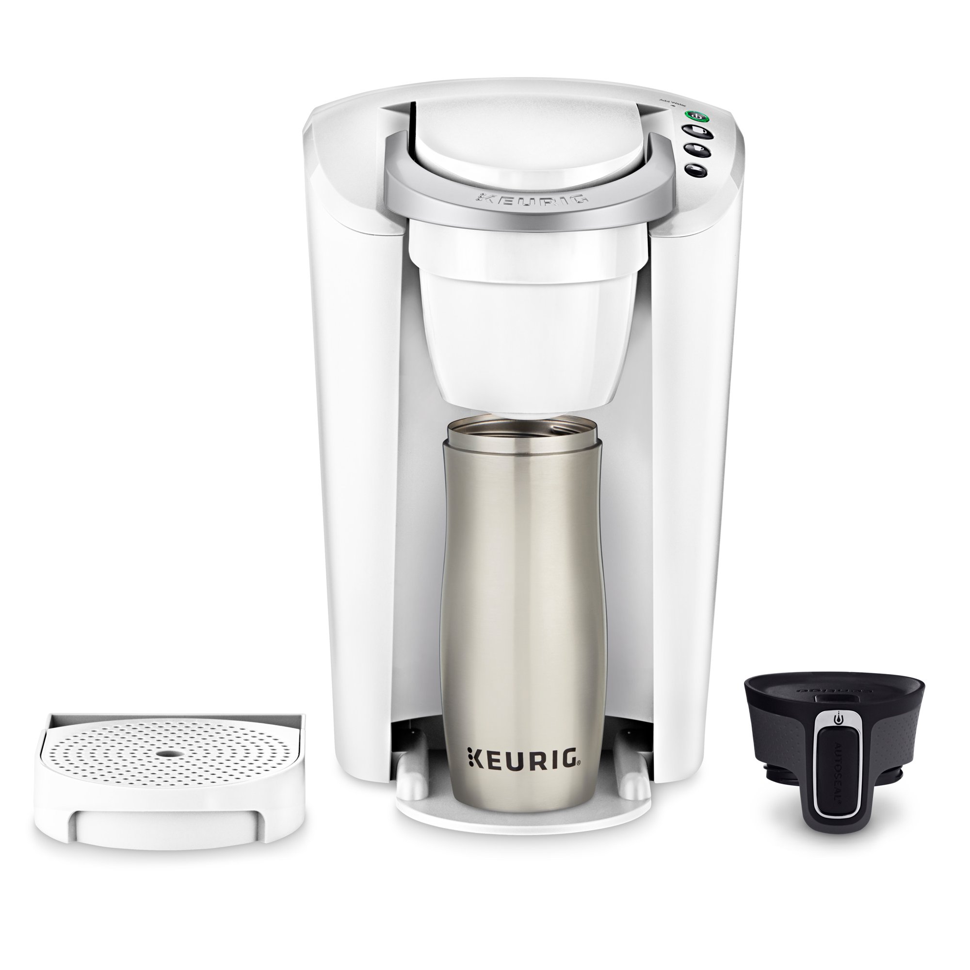 Keurig K-Compact Single-Serve K-Cup Pod Coffee Maker. White