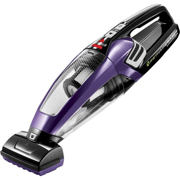 Bissell Pet Hair Eraser Lithium Ion Cordless Hand Vacuum. Purple
