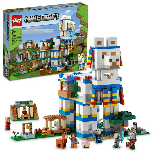 Lego Minecraft The Llama Village 21188 Building Set