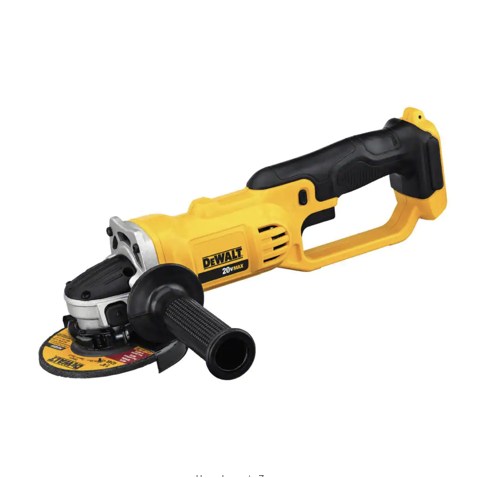 Dewalt DCG412P1 20-Volt MAX Cordless 4-1/2 in. to 5 in. Grinder. (1) 20-Volt 5.0Ah Battery & Charger