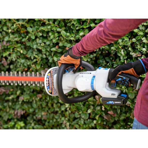 Hart 20-Volt 22-Inch Cordless Hedge (1) 2.0Ah Lithium-Ion Battery. HGHT031VNM